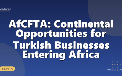 AfCFTA: Continental Opportunities for Turkish Businesses Entering Africa