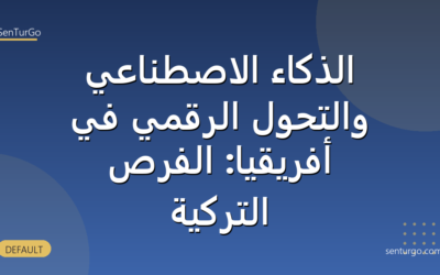 الذكاء الاصطناعي والتحول الرقمي في أفريقيا: الفرص التركية