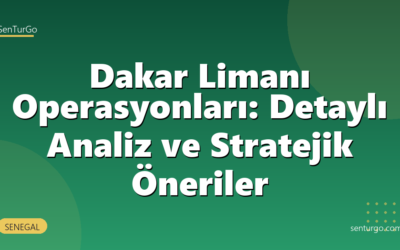 Dakar Limanı Operasyonları: Detaylı Analiz ve Stratejik Öneriler