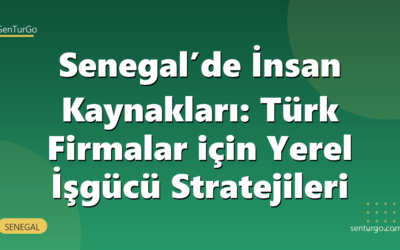 Senegal’de İnsan Kaynakları: Türk Firmalar için Yerel İşgücü Stratejileri
