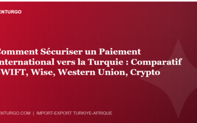 Comment Sécuriser un Paiement International vers la Turquie : Comparatif SWIFT, Wise, Western Union, Crypto
