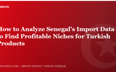 How to Analyze Senegal’s Import Data to Find Profitable Niches for Turkish Products