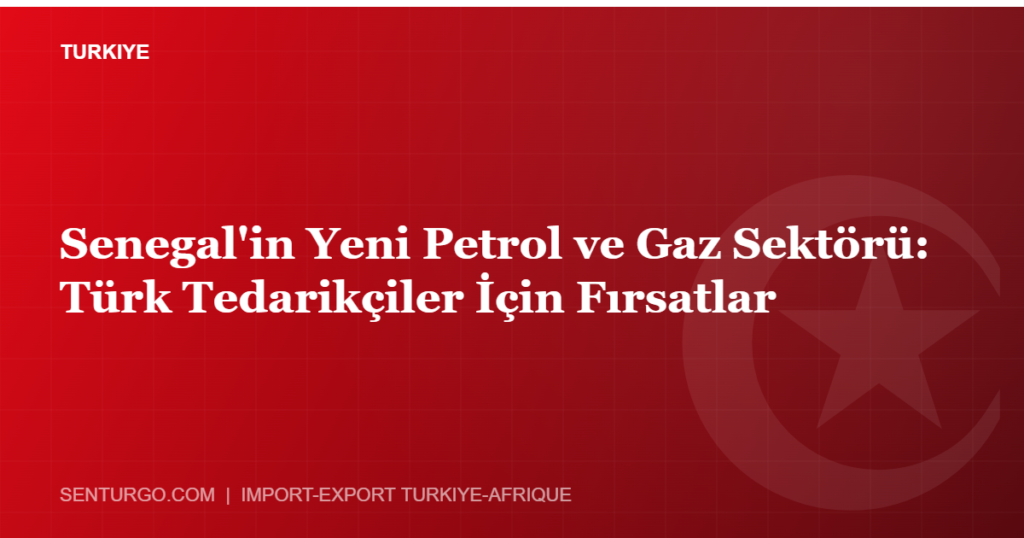 Thumbnail - Senegal'in Yeni Petrol ve Gaz Sektörü: Türk Tedarikçiler İçin Fırsatlar
