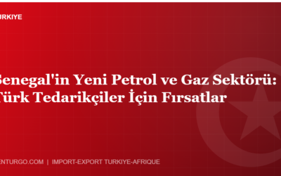 Senegal’in Yeni Petrol ve Gaz Sektörü: Türk Tedarikçiler İçin Fırsatlar