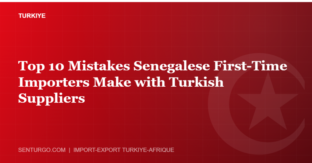 Thumbnail - Top 10 Mistakes Senegalese First-Time Importers Make with Turkish Suppliers