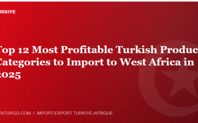 Top 12 Most Profitable Turkish Product Categories to Import to West Africa in 2025