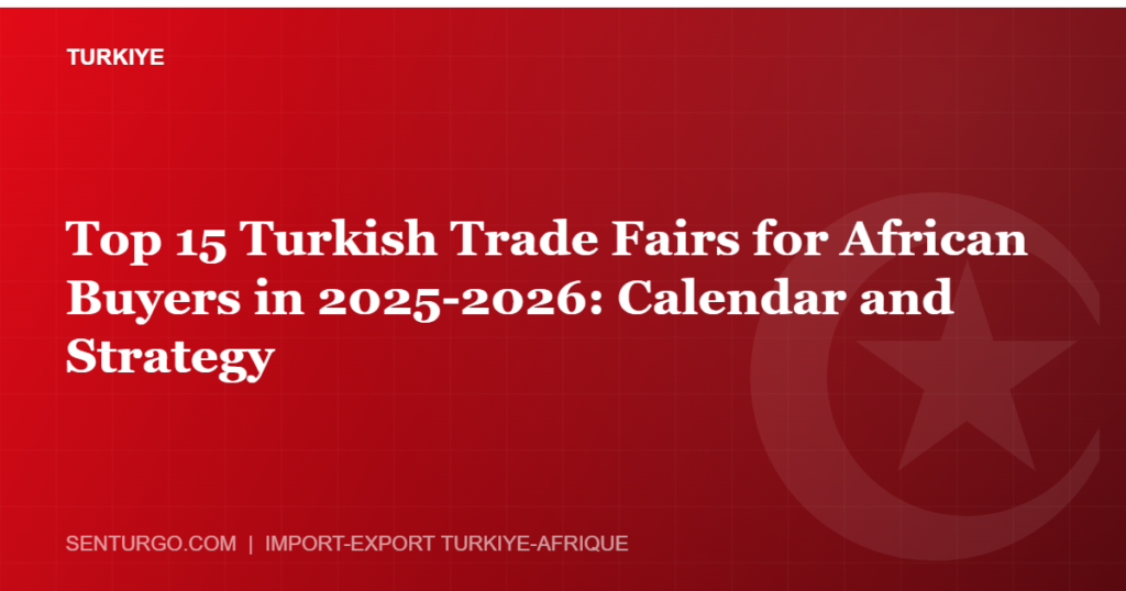 Thumbnail - Top 15 Turkish Trade Fairs for African Buyers in 2025-2026: Calendar and Strategy
