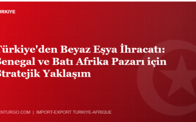 Türkiye’den Beyaz Eşya İhracatı: Senegal ve Batı Afrika Pazarı için Stratejik Yaklaşım