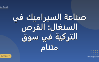 صناعة السيراميك في السنغال: الفرص التركية في سوق متنامٍ